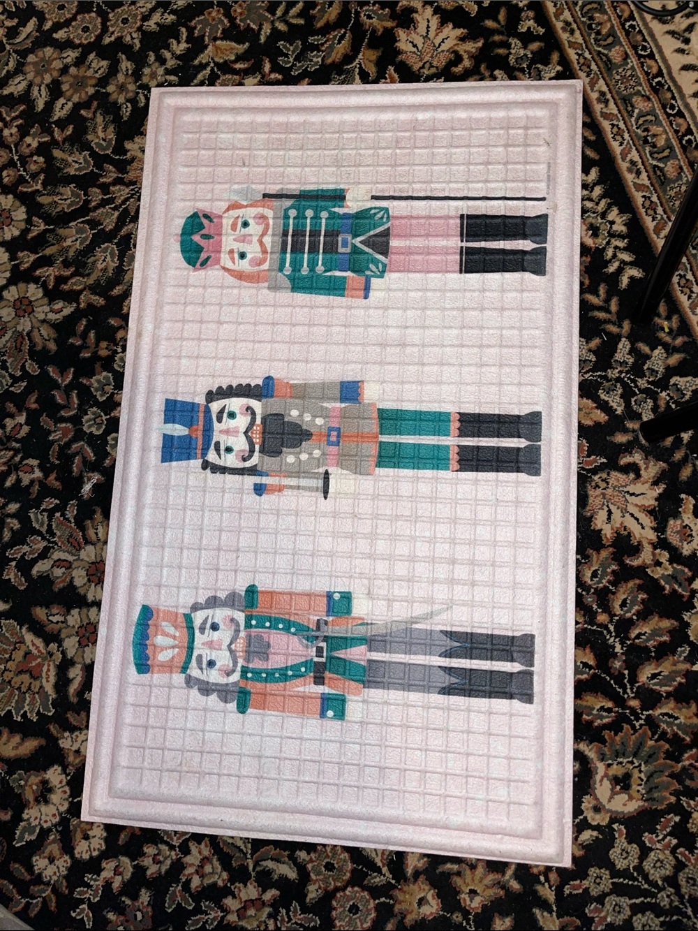 Nutcracker Trio door mat